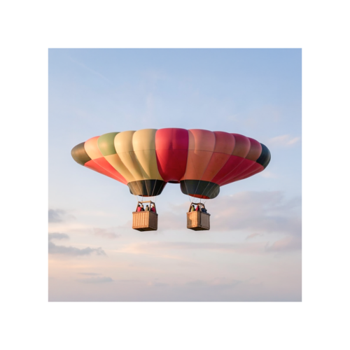 Double Hot Air Balloon