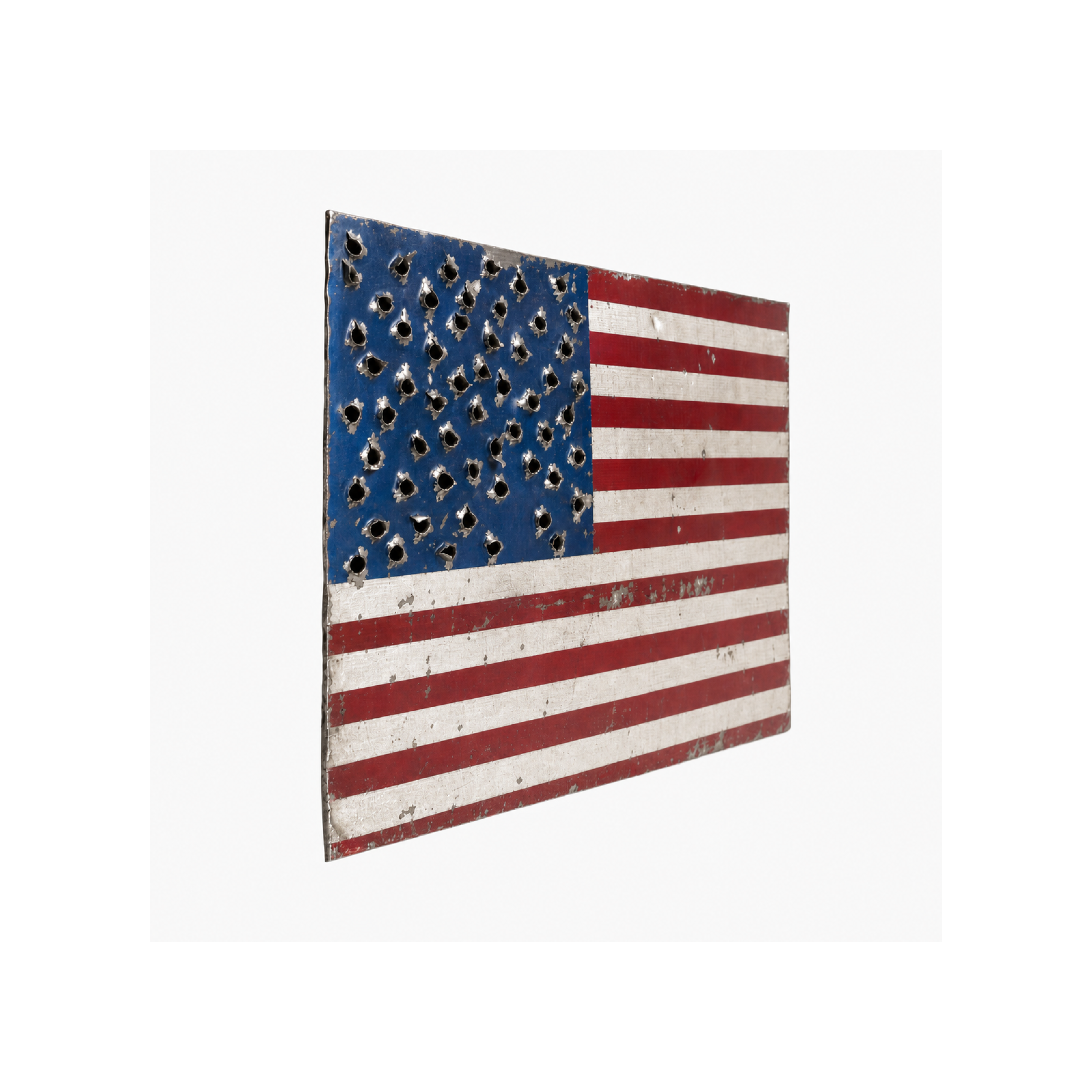 Jasper Johns Sheet Metal Flag