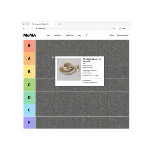 MoMA.org Redesign