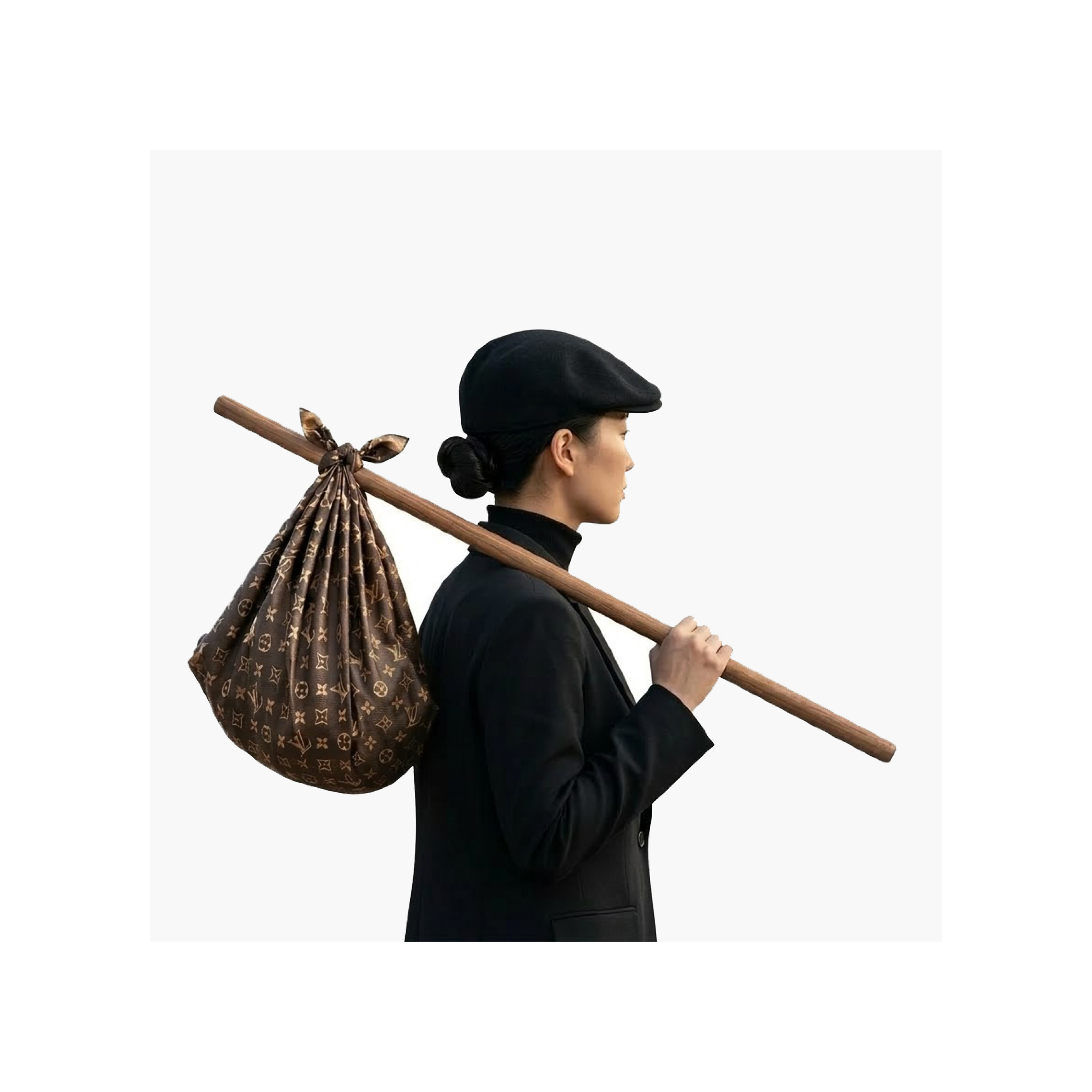 Monogrammed Bindle