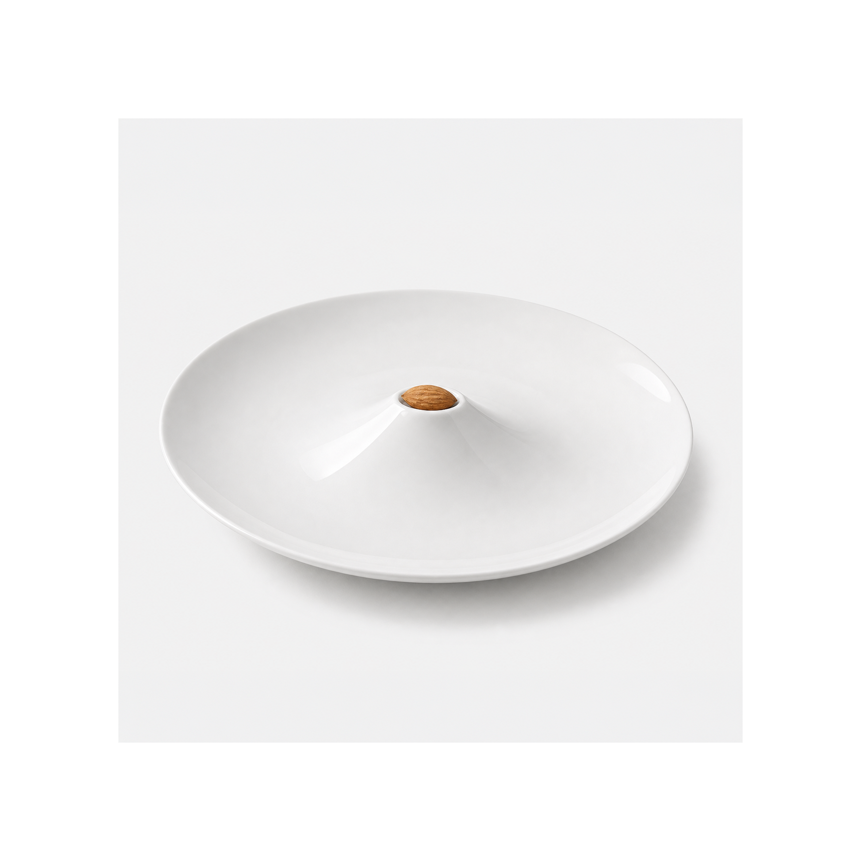 Plate for One Almond