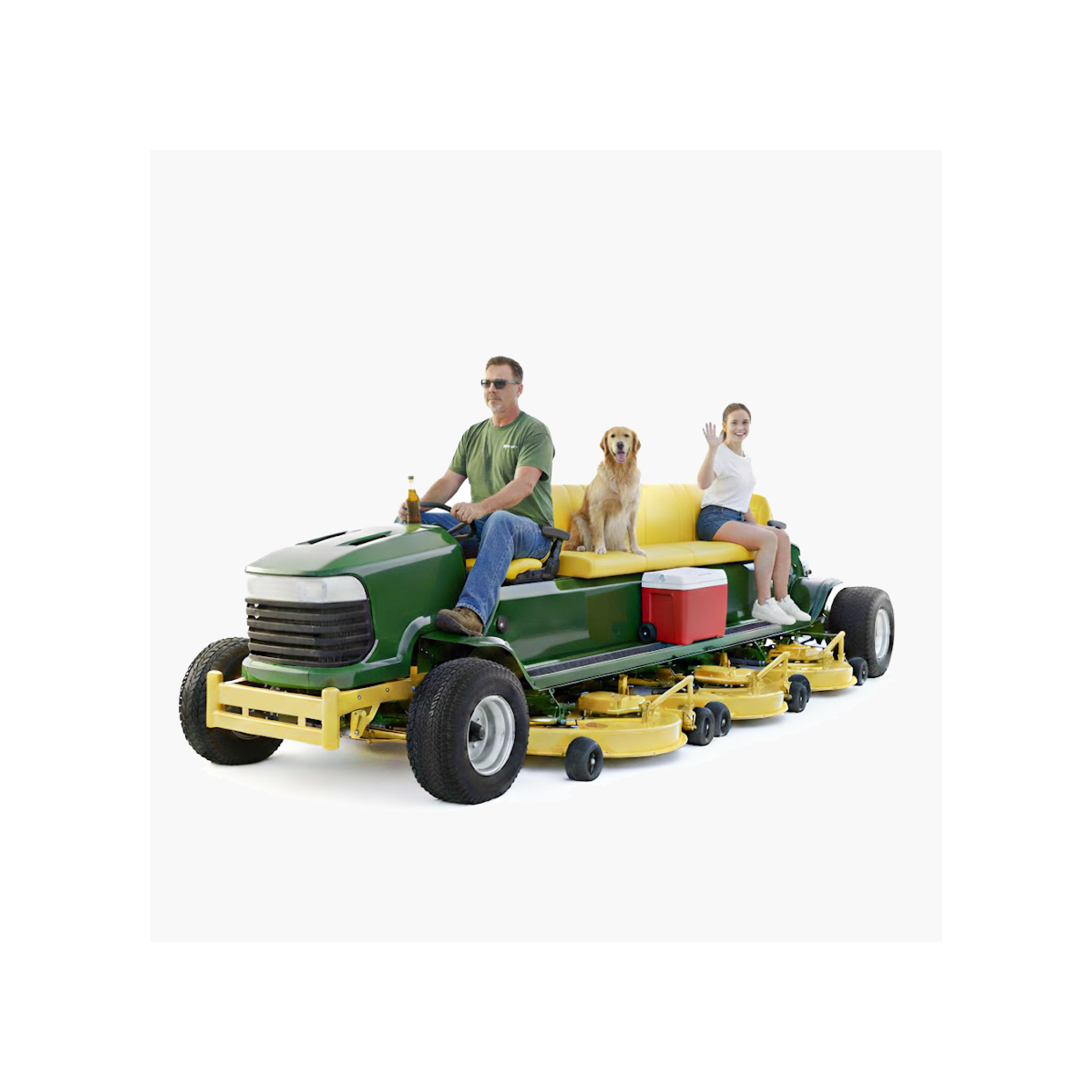 Stretch Lawnmower