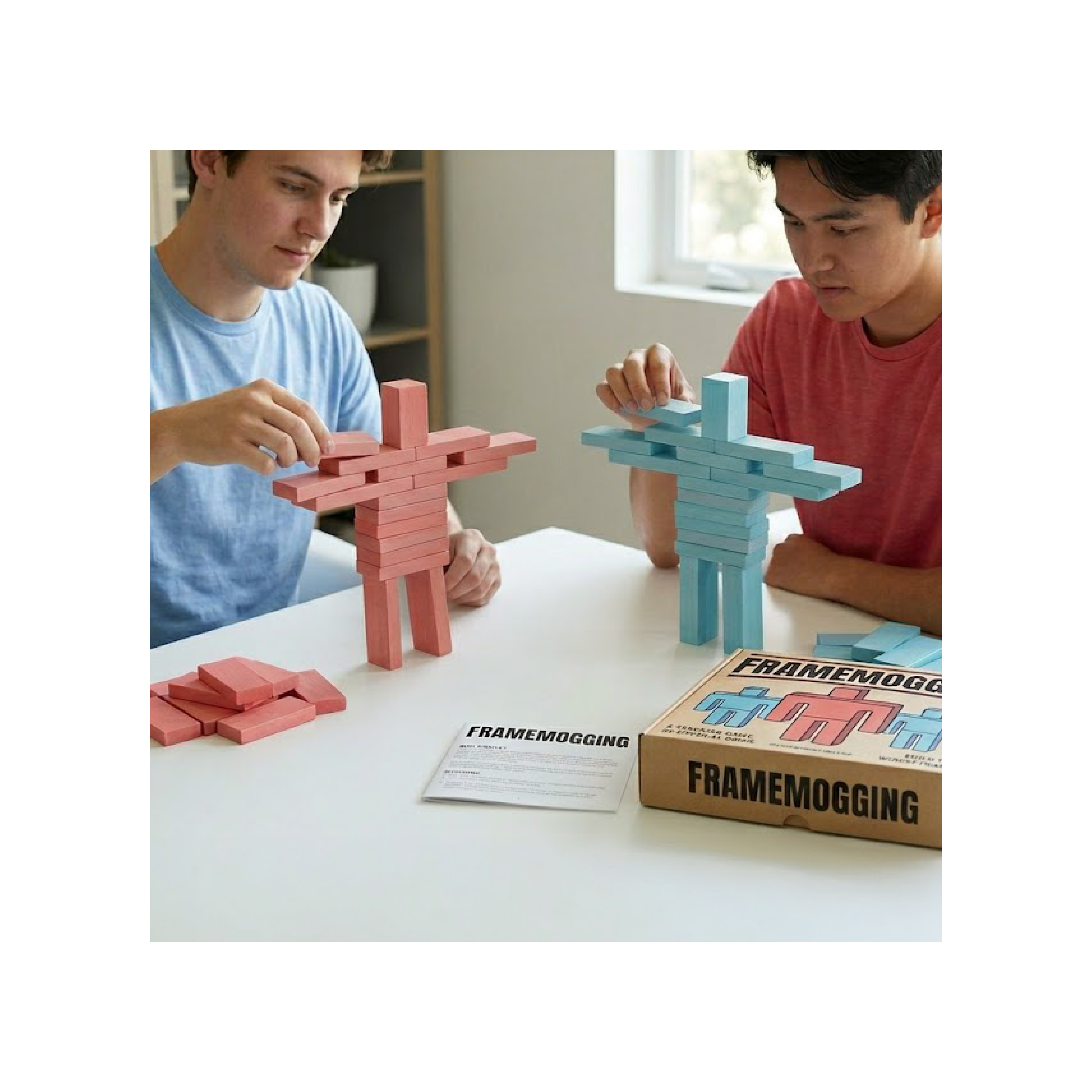 Looksmaxxing Toy Block Game